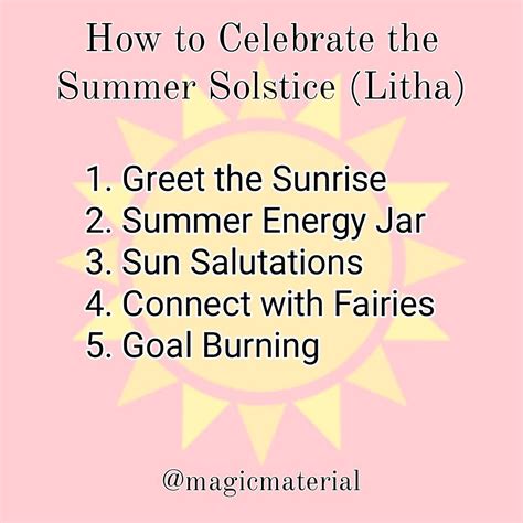 Creating Sacred Space: Pagan Celebrations for the Summer Solstice